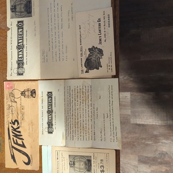 JENKS Railroad Lantern company Chicago July 25th 1911 - Picture 4 of 4